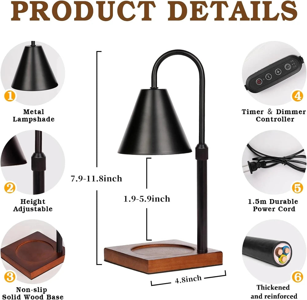 Modern Candle Warmer Lamp